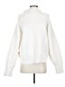 Coton D'or Solid White Turtleneck Sweater Size S - photo 2
