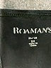Roaman's Black 3/4 Sleeve Blouse Size 26 (2X) - photo 7