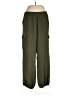 Assorted Brands 100% Polyester Green Cargo Pants Size XL - photo 1