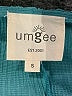 Umgee Teal Short Sleeve Blouse Size S - photo 7