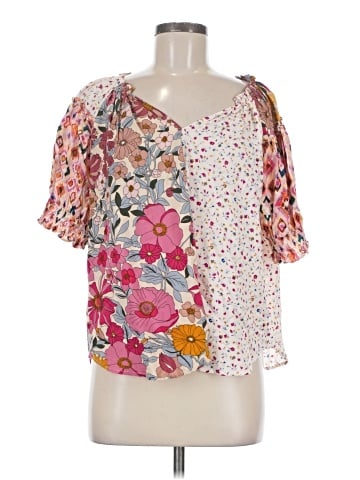 Bibi Short Sleeve Blouse (view 1)