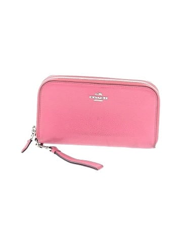 Coach Leather Wristlet (view 1)
