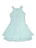 Emerald Sundae Solid Teal Blue Dress Size 12 - photo 2