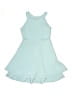 Emerald Sundae Solid Teal Blue Dress Size 12 - photo 1