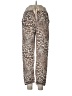 Aiden Animal Print Brown Casual Pants Size L - photo 1