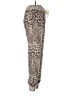 Aiden Animal Print Brown Casual Pants Size L - photo 4