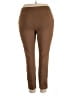 Susan Graver Brown Active Pants Size 1X - photo 2