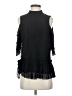 Ro & De Solid Black Sleeveless Blouse Size S - photo 1