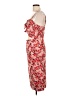 WAYF Floral Red Cocktail Dress Size L - photo 5