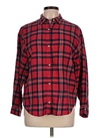 Esprit Long Sleeve Button-Down Shirt (view 1)