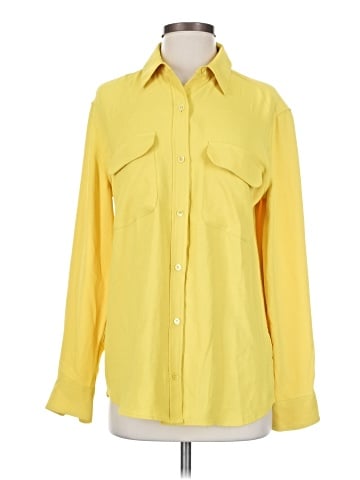 Equipment Long Sleeve Blouse (view 1)