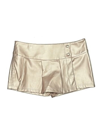 Celebrity Pink Faux Leather Skirt (view 1)