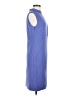 Escada Solid Blue Casual Dress Size EU 40 / US 10 - photo 4