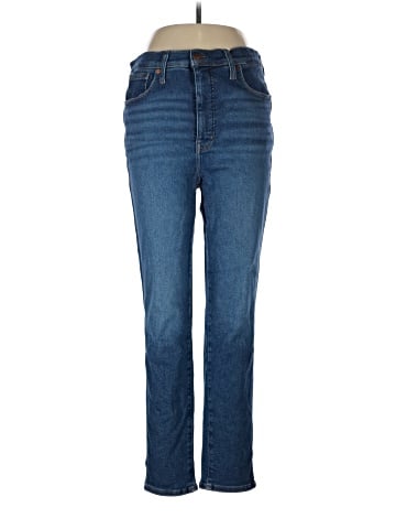 Madewell High-Rise Stovepipe Jeans in Auraria Wash (view 1)