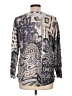 Chico's Paisley Gray Pullover Sweater Size Lg (2) - photo 2