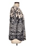 Chico's Paisley Gray Pullover Sweater Size Lg (2) - photo 4