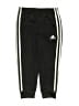 Adidas 100% Polyester Black Track Pants Size 4T - photo 1