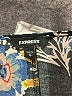 Express 100% Rayon Floral Black Cocktail Dress Size M - photo 7