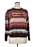 Les Serein Tie-dye Brown Pullover Sweater Size XL - photo 1