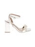 Lulus White Sandals Size 7 1/2 - photo 1