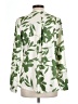 Unbranded Floral Green Ivory Long Sleeve Blouse Size L - photo 2