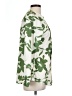 Unbranded Floral Green Ivory Long Sleeve Blouse Size L - photo 4