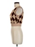Unbranded Argyle Brown Tank Top Size M - photo 5