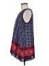 Zac & Rachel 100% Polyester Blue Sleeveless Blouse Size M - photo 5