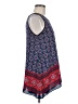 Zac & Rachel 100% Polyester Blue Sleeveless Blouse Size M - photo 4