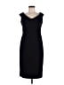 ECI Solid Black Cocktail Dress Size 8 - photo 1