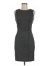 H&M 100% Polyester Solid Gray Cocktail Dress Size 6 - photo 1