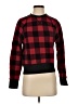 Roots Checkered-gingham Red Pullover Sweater Size XS - photo 1