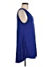 Lara Blue Sleeveless T-Shirt Size M - photo 4