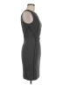 H&M 100% Polyester Solid Gray Cocktail Dress Size 6 - photo 4