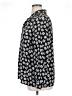Sophisticates by Pendleton Print Silver Long Sleeve Blouse Size 16 - photo 5