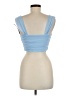 Shein Blue Sleeveless Top Size 6 - photo 2