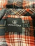 Volcom 100% Cotton Plaid Brown Long Sleeve Button-Down Shirt Size 8 - photo 7