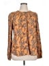 Bobeau 100% Rayon Orange Long Sleeve Blouse Size XL - photo 1