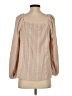 J.NNA Tan 3/4 Sleeve Blouse Size S - photo 2