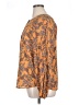 Bobeau 100% Rayon Orange Long Sleeve Blouse Size XL - photo 5