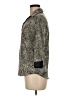 Mahek Animal Print Tan 3/4 Sleeve Button-Down Shirt Size M - photo 5