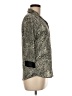 Mahek Animal Print Tan 3/4 Sleeve Button-Down Shirt Size M - photo 4