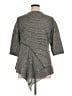 One World Gray 3/4 Sleeve Top Size 1X - photo 2