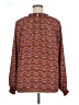 Ann Taylor LOFT Outlet 100% Polyester Brown Long Sleeve Blouse Size XL - photo 2