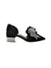 Jeffrey Campbell 100% Leather Black Heels Size 7 1/2 - photo 1