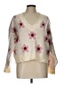 Bailey Rose Floral Ivory Pullover Sweater Size L - photo 1
