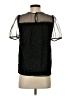 J.Crew Factory Store 100% Polyester Black Short Sleeve Blouse Size XS - photo 2