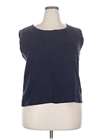 DressBarn Sleeveless T-Shirt (view 1)