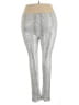 New Mix USA Metallic Silver Leggings Size 2X - photo 2