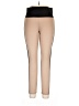Eye Candy Color Block Tan Active Pants Size 1X - photo 1